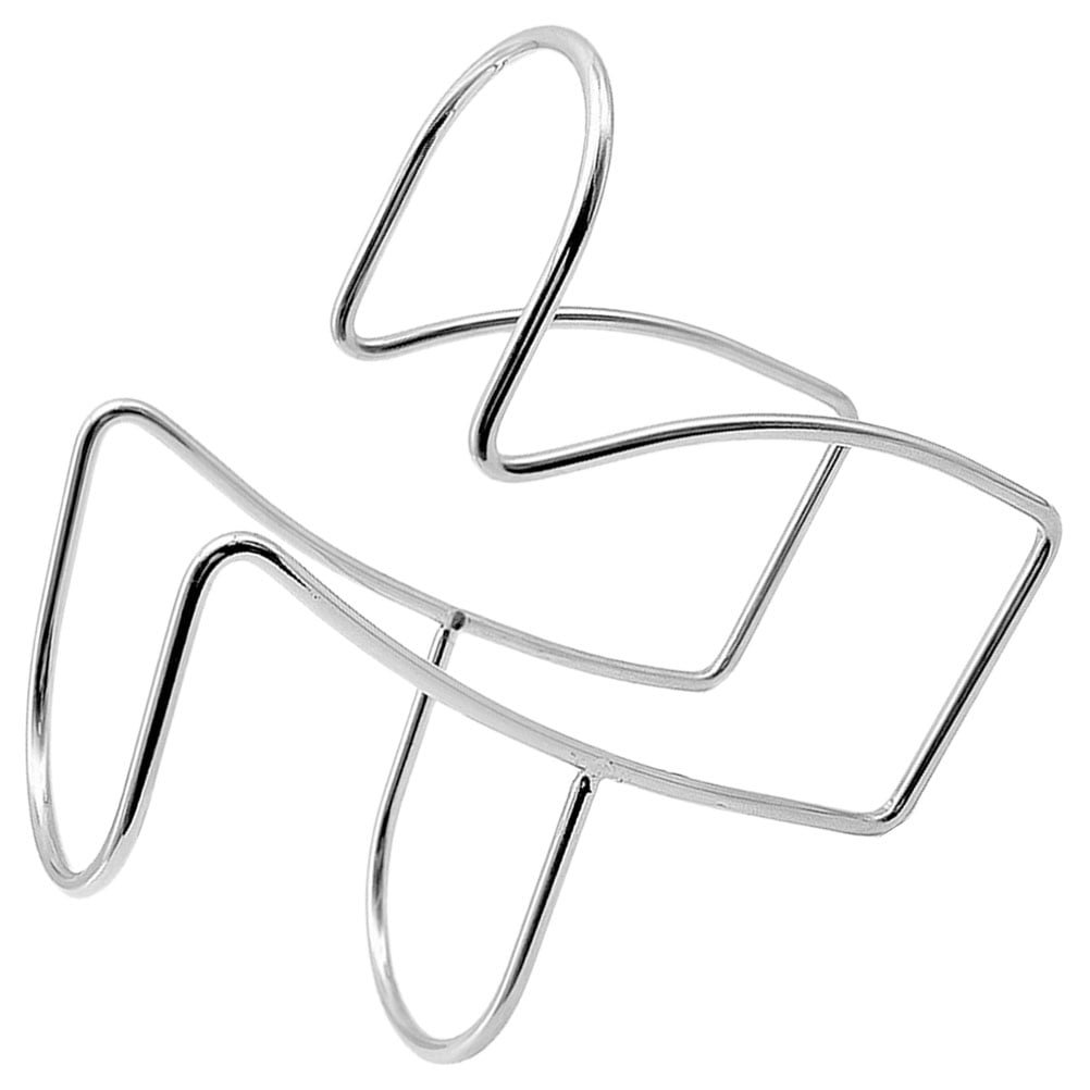 Set of 3 Hose Universal Drain Holder for Washer Clip Metal Washing Machine Stainless Steel
