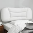 thumbnail image 1 of vidaXL Headboard Cushion White 100 cm Faux Leather, 1 of 5