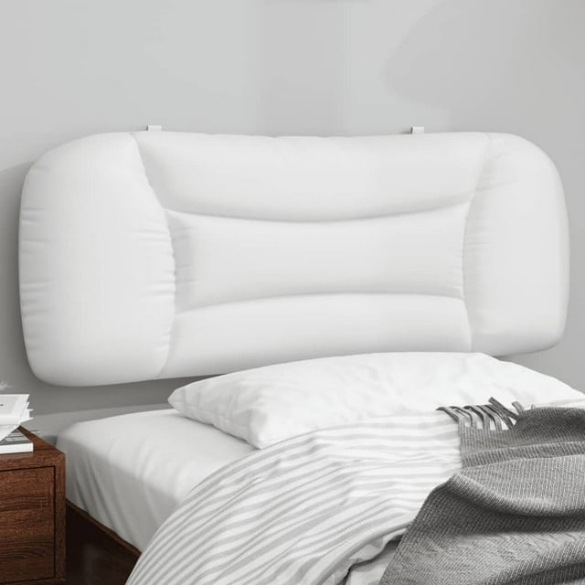 vidaXL Headboard Cushion White 100 cm Faux Leather