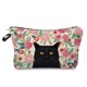 thumbnail image 1 of Bolsa de cosméticos con estampado de dibujos animados para mujer, neceser de viaje portátil para exteriores, bolsa de aseo personalizable, bolsa de maquillaje Fivean unisex, 1 of 2