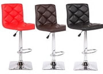 Uspridefurniture Valarie Adjustable Height Swivel Bar Stool