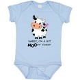 thumbnail image 3 of Inktastic Sorry, I'm a Bit Moody Today Cute Cow Pun Boys or Girls Baby Bodysuit, 3 of 5