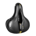 thumbnail image 2 of LJNYFDC Soft And Elastic Bicycle Seat Comfortable Bike Seat Memory Foam Cushion Shock Absorption Reflective Strip Wide Bicycle Saddle Replacement for Enhanced Riding, 2 of 7