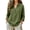 Green, variant on MEICHEN Womens Casual Button V Neck Long Sleeve Shirts Oversized Solid Blouses Tops Features: Summer Essentials Tops for Women