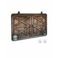 thumbnail image 2 of nqOlkjepod Large Induction Cooktop Protector Mat 28.5"x20.5", Retro Brown Door Stove Top Covers for Electric Stove, Country Vintage Wooden Door Stove Burner Cover Mats, Glass Top Stove Cover, 2 of 8