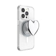 thumbnail image 1 of Phone Grip PopSockets para iPhone MagSafe con soporte, color plateado, 1 of 6