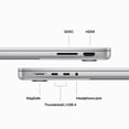 thumbnail image 4 of Restored Apple MacBook Pro 14-inch Laptop with M3 Chip, 8 Core CPU and 10 Core GPU, 8GB RAM and 512GB SSD Silver - MR7J3LL/A, 4 of 5