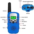 thumbnail image 2 of Walkie Talkies para niños, 22 canales, radio bidireccional, juguete con pantalla LCD retroiluminada, linterna, juego para aventuras al aire libre, senderismo, camping, juegos para niñas y niños., 2 of 5
