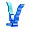 thumbnail image 3 of Soporte para caña de pescar antideslizante con rodillo giratorio de 360 ​​grados y almohadilla de silicona de liberación rápida para agua dulce. Azul, 3 of 8