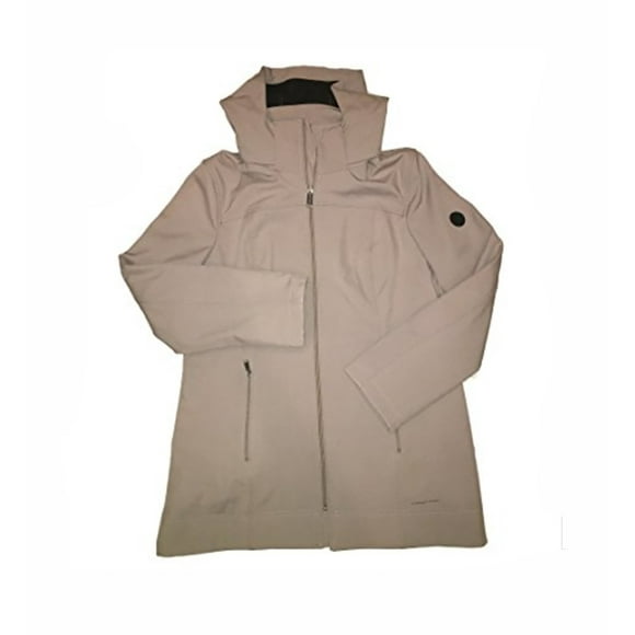 Andrew Marc Ladies Long Softshell Jacket - Medium - Thistle ( Beige)