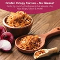 thumbnail image 2 of Fusion Select 500g Fried Shallots - Premium Thai Crispy Fried Onions - Crunchy Onion Flakes - Toppings for Pho, Rice & Asian Dishes - No Preservatives & Gluten, Vegan-Friendly - Made in Thailand, 2 of 7