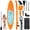 Oranger, variant on Naipo Paddle Board 10ft Inflatable Paddle Board 6in Thick Non-Slip Deck Stand Up SUP with Paddle Accessories for Adults Youth Family Fishing