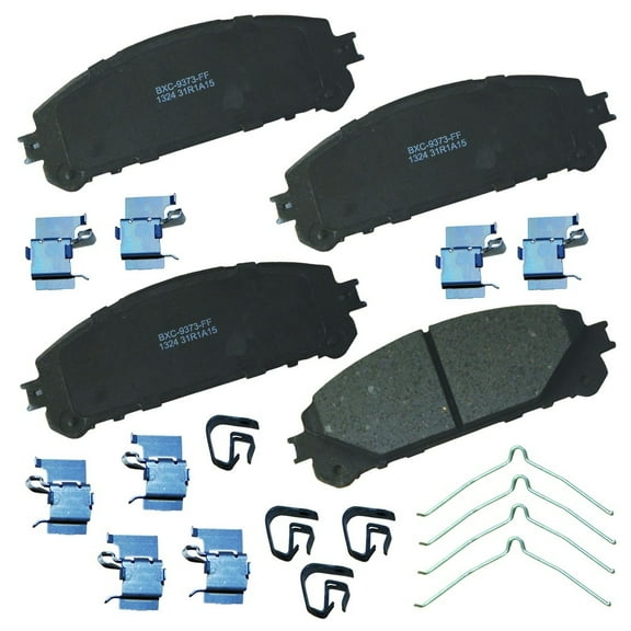Bendix Brakes Disc Brake Pad Set Fits select: 2008-2019 TOYOTA HIGHLANDER, 2011-2020 TOYOTA SIENNA