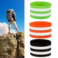 thumbnail image 2 of Mosiee Reflective Bands Elastic Armband Wristband Ankle Leg Strap Kids Safety Reflector, 2 of 7
