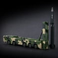 thumbnail image 3 of Xingzhi 1/100 Dongfeng Diecast Missile Vehicles Model Table Decor 105 DF-17, 3 of 4