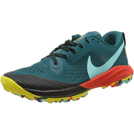 Nike Women's Air Zoom Terra Kiger 5 Trail Shoe, Teal/Green/Black, 9.5 B(M) US