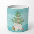 thumbnail image 4 of Carolines Treasures CK3441CDL 3.75 x 3.25 in. Unisex American Eskimo Christmas Tree 10 oz Decorative Soy Candle, 4 of 5