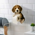 thumbnail image 3 of Fmbmuo Dog Toilet Tissue Holder - Fun Bathroom Decor with Practical Storage,Novelty Dog-Themed Tissue Dispenser for Bathroom,Kitchen,or Grooming Station (Standard Roll Size), 3 of 5
