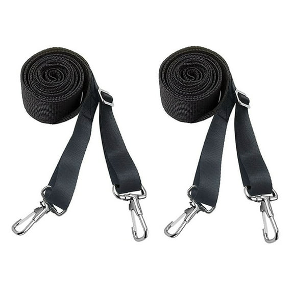 2Pcs Stainless Snap Hooks Bimini Top Hardware Marine Top Straps Adjustable Bimini Top Straps Marine Awning Webbing Strap