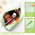 thumbnail image 3 of Bolsa de cosméticos Sanwuta Seersucker, bolsa de maquillaje, 3 unidades, para mujer, 3 of 7