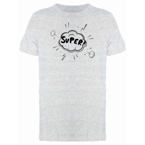 Pop Art "Super" Tee Men's -Image by Shutterstock