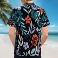 thumbnail image 6 of High Quality Hawaiian Shirts for Men Short Sleeve Aloha Beach Shirt Floral Summer Casual Button Down Shirts Blouses S6NUS4, 6 of 7
