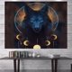 thumbnail image 4 of Tapiz de pared de 200 x 150 cm, tapiz de pared hippie/psicodélico de animales, ideal para colgar en la pared, manta de picnic, mantel, toalla de playa, decoración de sala de estar, 4 of 5