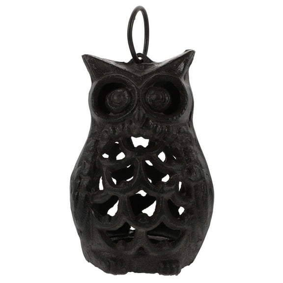 1Pc Owl Modeling Candlestick Creative Decorative Candleholder Home Decor Brown