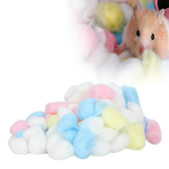 Zerodis Hamster Warm Bedding,Hamster Cotton Balls,Hamster Cotton Balls