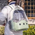 thumbnail image 4 of Transparent Backpack Cat Carrier - Travel in Style and Comfort with Your Feline Friend ShopWise Round, 4 of 19