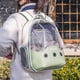 thumbnail image 4 of Transparent Backpack Cat Carrier - Travel in Style and Comfort with Your Feline Friend ShopWise Round, 4 of 19