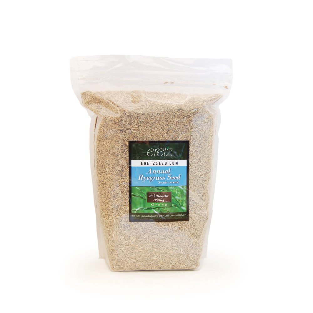 Annual RyeGrass Seed by Eretz (3lb) CHOOSE SIZE! Willamette Valley