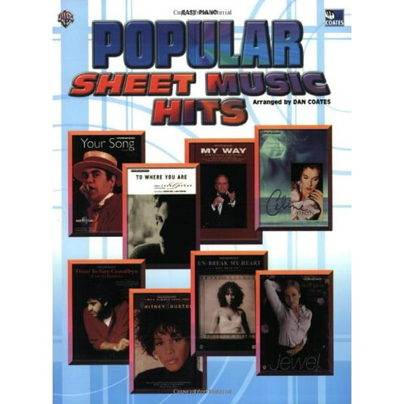 Pre-Owned Popular Sheet Music Hits: Easy Piano Paperback