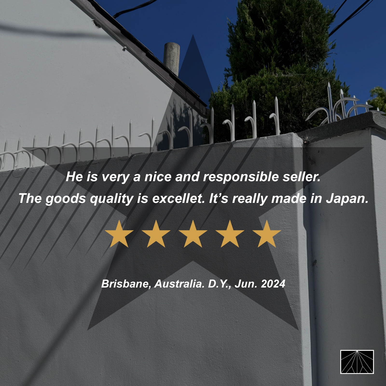 Ninja Deterrent™ | Fence Spikes Wall Spikes Anti Climb Home Security Guard|Classic Shinobi Gaeshi H130 Single 0.5m Galvanized |Bird Spikes