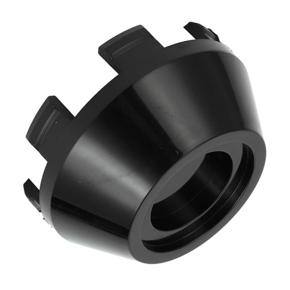 Car Wheel Hub Center Caps 64 mm 2.52"OD Universal for Car Durable ABS Plastic Black