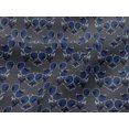 thumbnail image 4 of oneOone Viscose Jersey Fabric Floral Block Print Fabric BTY 60 Inch Wide, 4 of 4