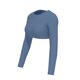 thumbnail image 5 of TaTaai Womens Long Sleeve Cutout Yoga Top Fitted Workout Shirt Breathable Running Training Tight Fit Fitness Sportswear Gift, 5 of 9