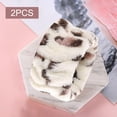 thumbnail image 2 of Muñequeras Suaves Sunnimix para lavar muñecas Yoga Maquillaje Estampado de leopardo, 2 of 8