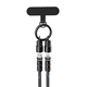 thumbnail image 1 of Cable de Carga Rápida HAVIT USB-C a Lightning 30W con Lanyard 1.2m, 1 of 4