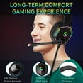 thumbnail image 2 of KUBITE K-15 Gaming Headset 3.5mm + USB Plug Stereo Over-Ear Auriculares con, 2 of 8