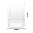 thumbnail image 3 of Miangastore Stationery Boxes Acrylic 2Pack 2.6X2.6X3.9In, 3 of 8