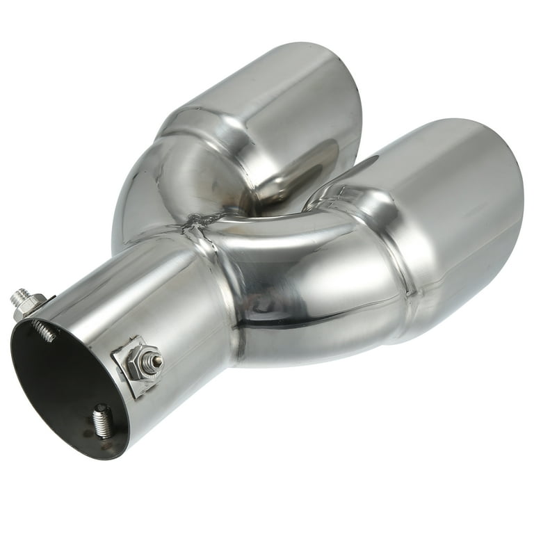 Amazon.com: Car Polished Stainless Steel Exhaust Auto