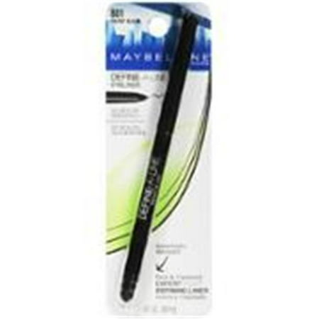 Maybelline Define-A-Line Eyeliner, Ebony Black, 0.01 (Best Eyeliner For Winged Eyeliner)