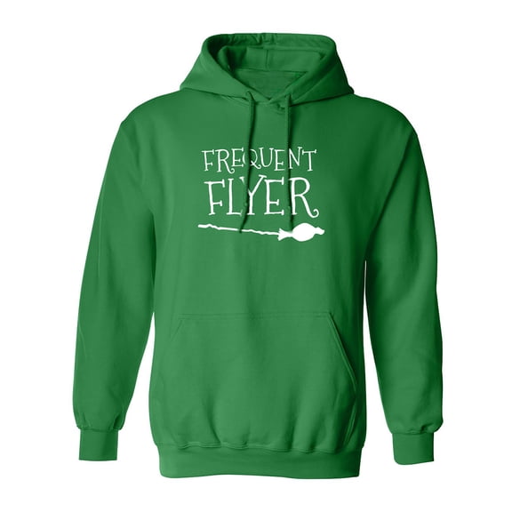 Frequent Flyer Adult Hooded Sweatshirt