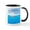 White/Black Inside, variant on CafePress - Leopard Seal Penguins And Ice Mug - 11 oz Ceramic Mug - Novelty Coffee Tea Cup