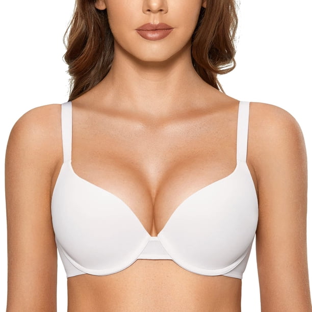 Sostén DOBREVA 38B Push Up con Aros, Relleno y Cobertura Completa Blanco