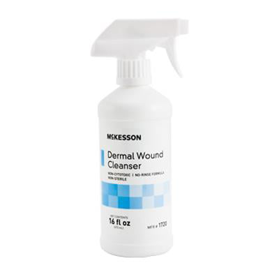 McKesson Dermal Wound Cleanser 1720 16 Ounce, Single Spray (Best Antibiotic For Skin Wound)