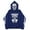 Navy, variant on Zip Up Hoodie for Men Vintage Gothic Skull Print Halloween Long Sleeve Hooded Jacket with Pocket Lightweight Loose Fit Men's Fashion Hoodies Sweatshirts
