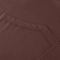 thumbnail image 5 of Evdexr Quarter Zip Pullover Mens Mock Neck Sweatshirt Winter Polo Long Sleeve Tops Stand Collar Half Zip Gym Shirt Big and Tall Solid Color Shirts Brown 3XL, 5 of 5