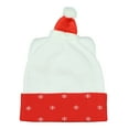 thumbnail image 4 of Hello Kitty Beanie Santa Kitty Embroidered Design with 3D Bow Knit Winter Hat OSFM, 4 of 5
